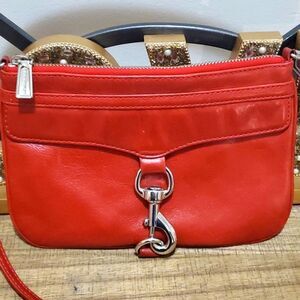 Rebecca Minkoff Skinny M.A.C Red Crossbody Bag, Hobo, Chic, Boho